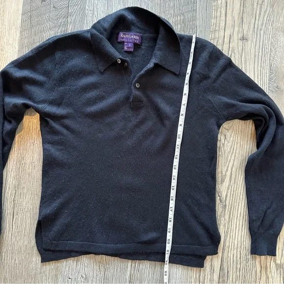 Ralph Lauren Collection Collared Pullover Sweater Small RARE
